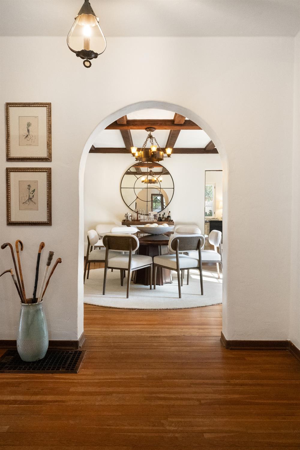 3935 Thacher Road Ojai, CA 93023 - Photo 13 of 50 a living room with furniture and a wooden floor