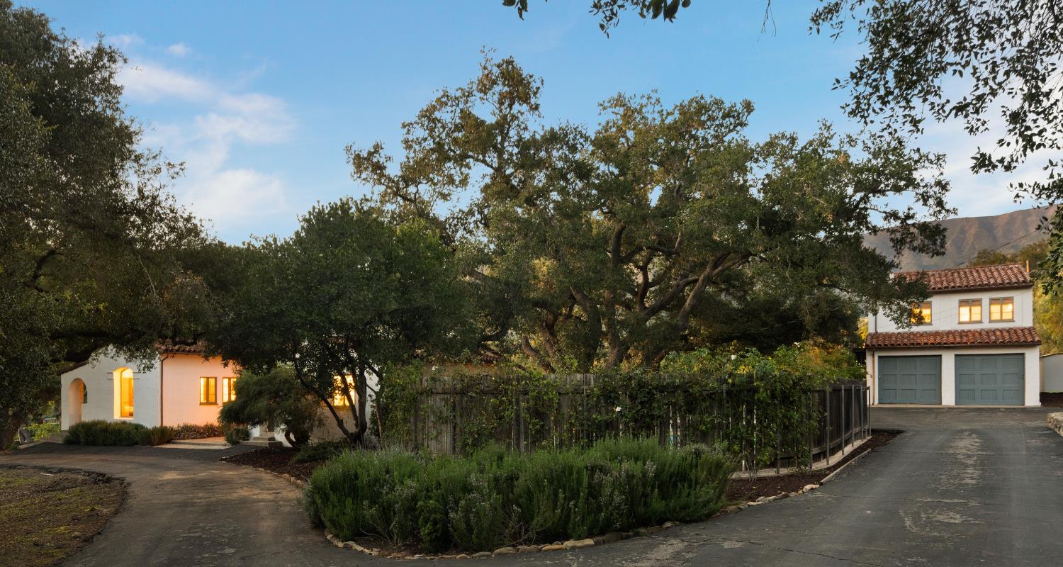 3935 Thacher Road Ojai, CA 93023 - Photo 36 of 50 a view of a house with a tree