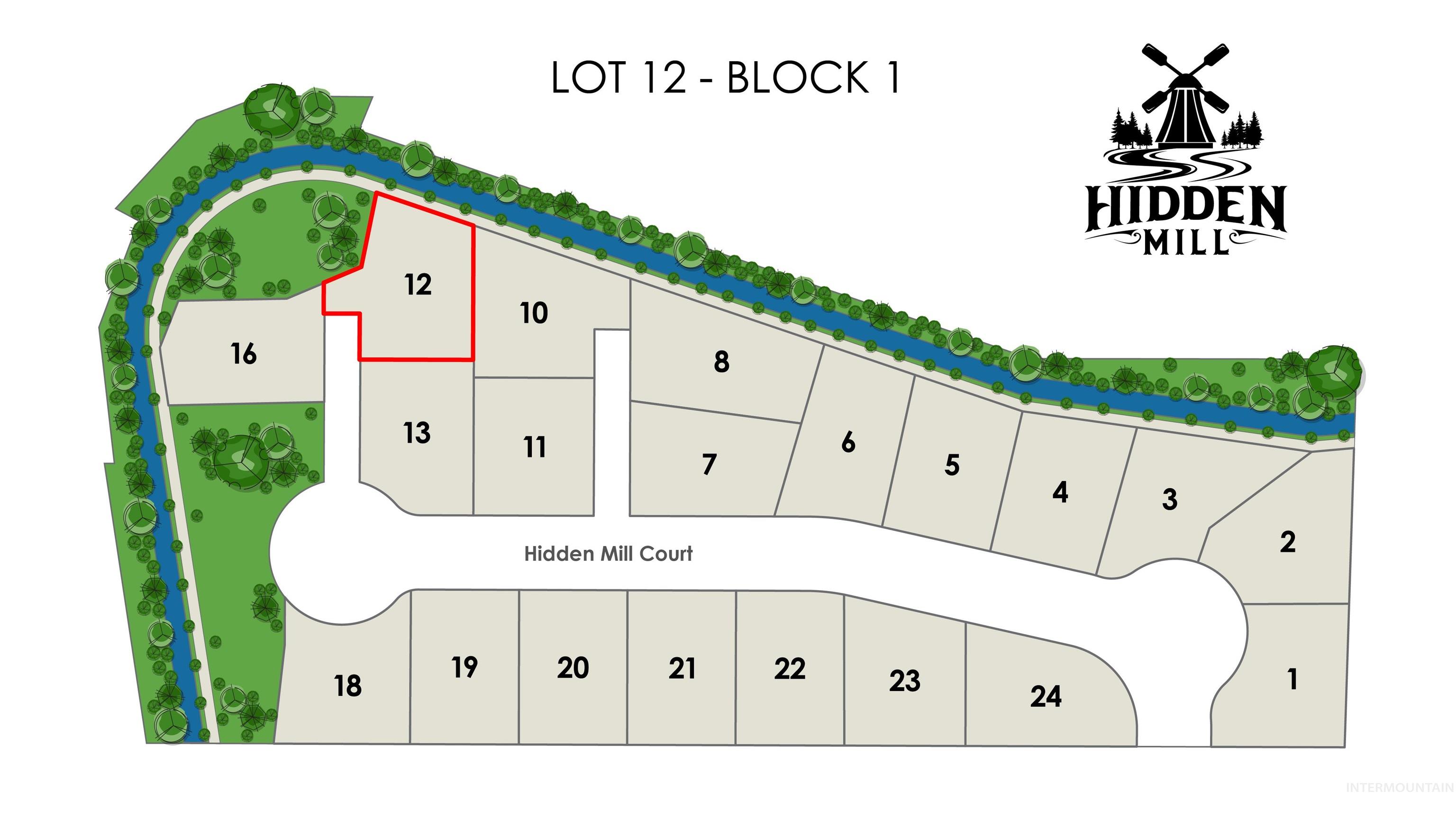 404 Hidden Mill Middleton, ID 83644 - Photo 40 of 41 Parcel map