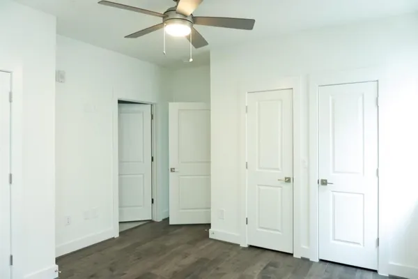 wooden floor in an empty room
