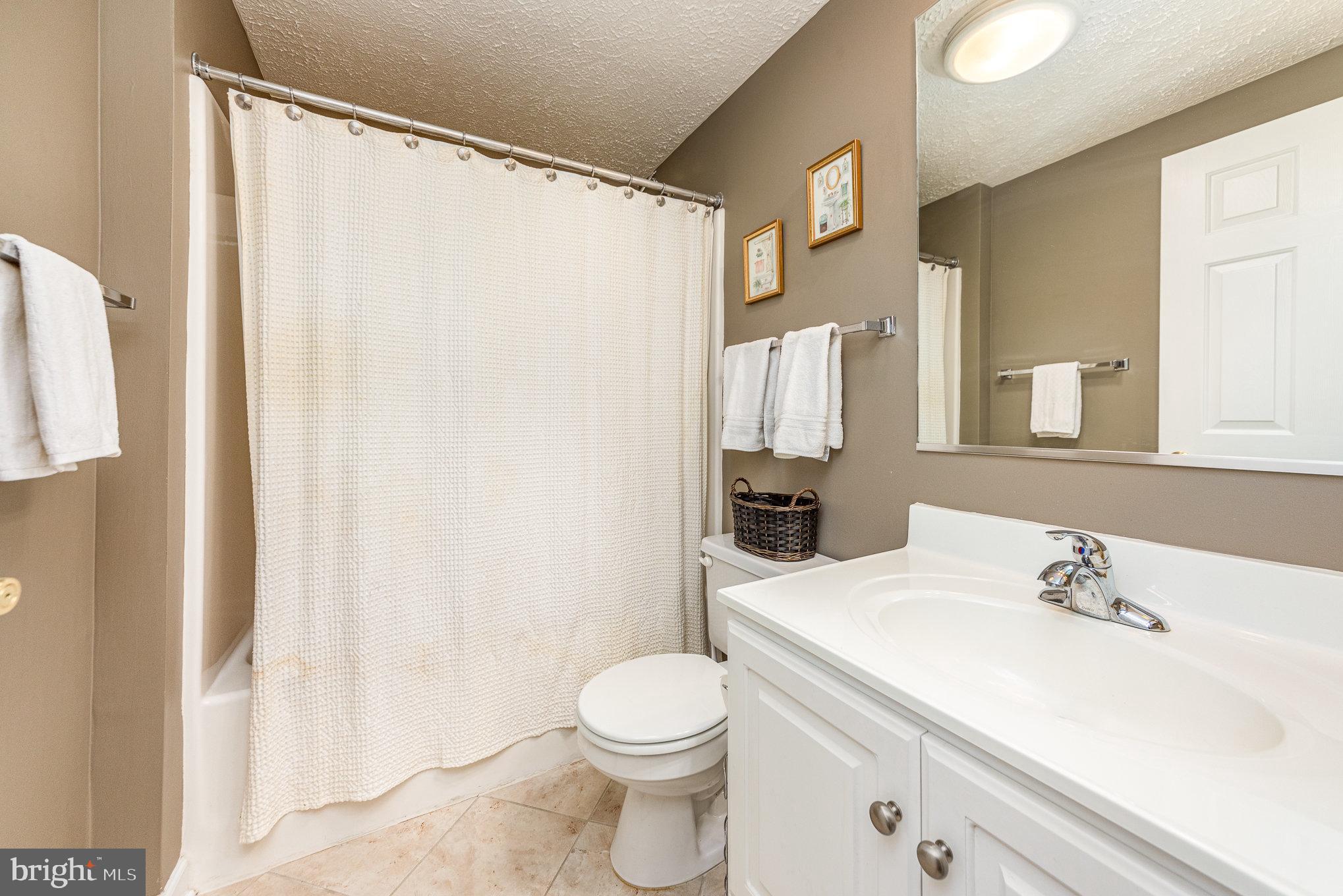 100 Taylor Street, Unit 505 Colonial Beach, VA 22443 - Photo 21 of 22 a bathroom with a sink vanity mirror and toilet