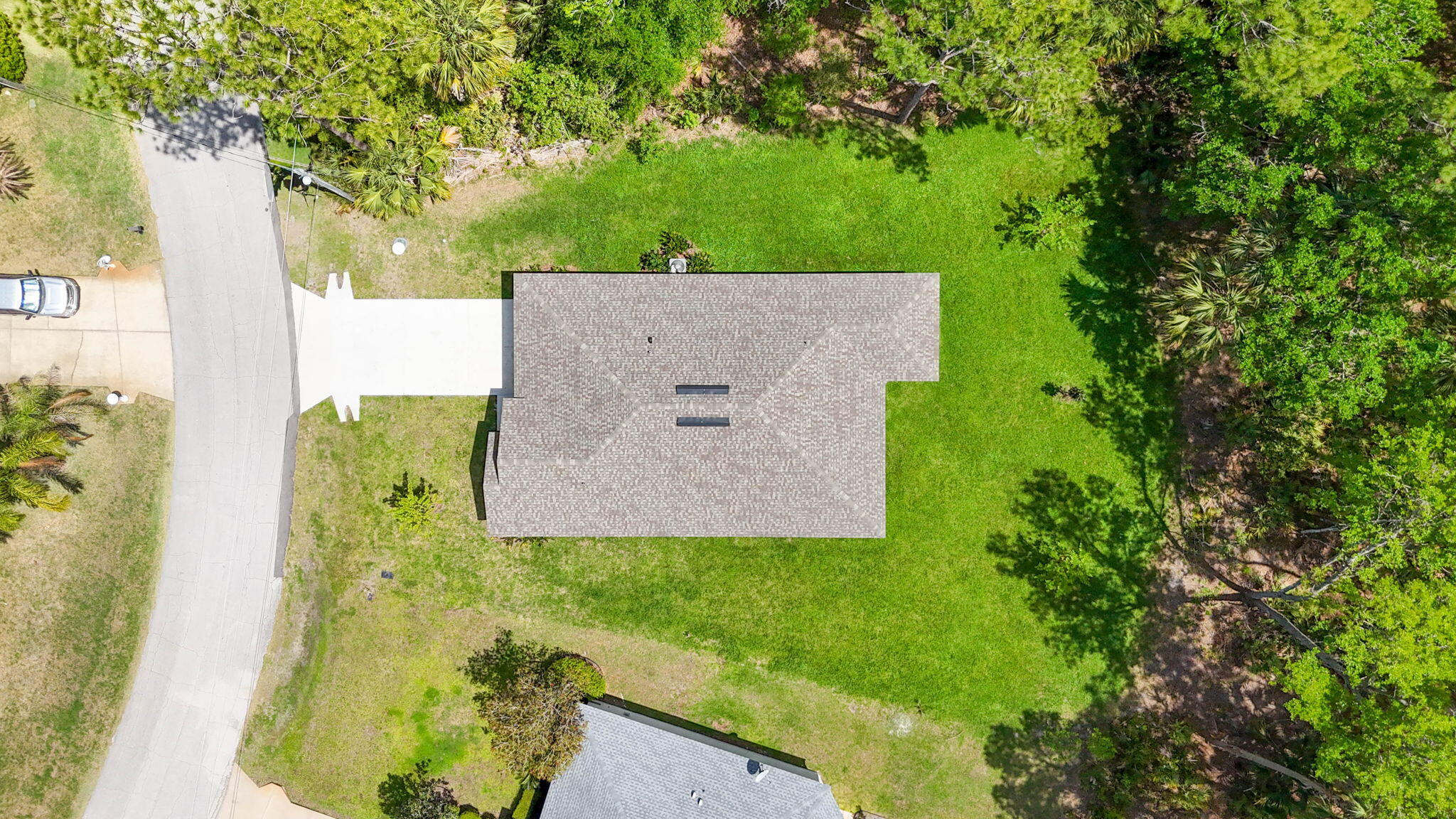 46 Poplar Drive Palm Coast, FL 32164 - Photo 50 of 59 an aerial view of a house with a yard