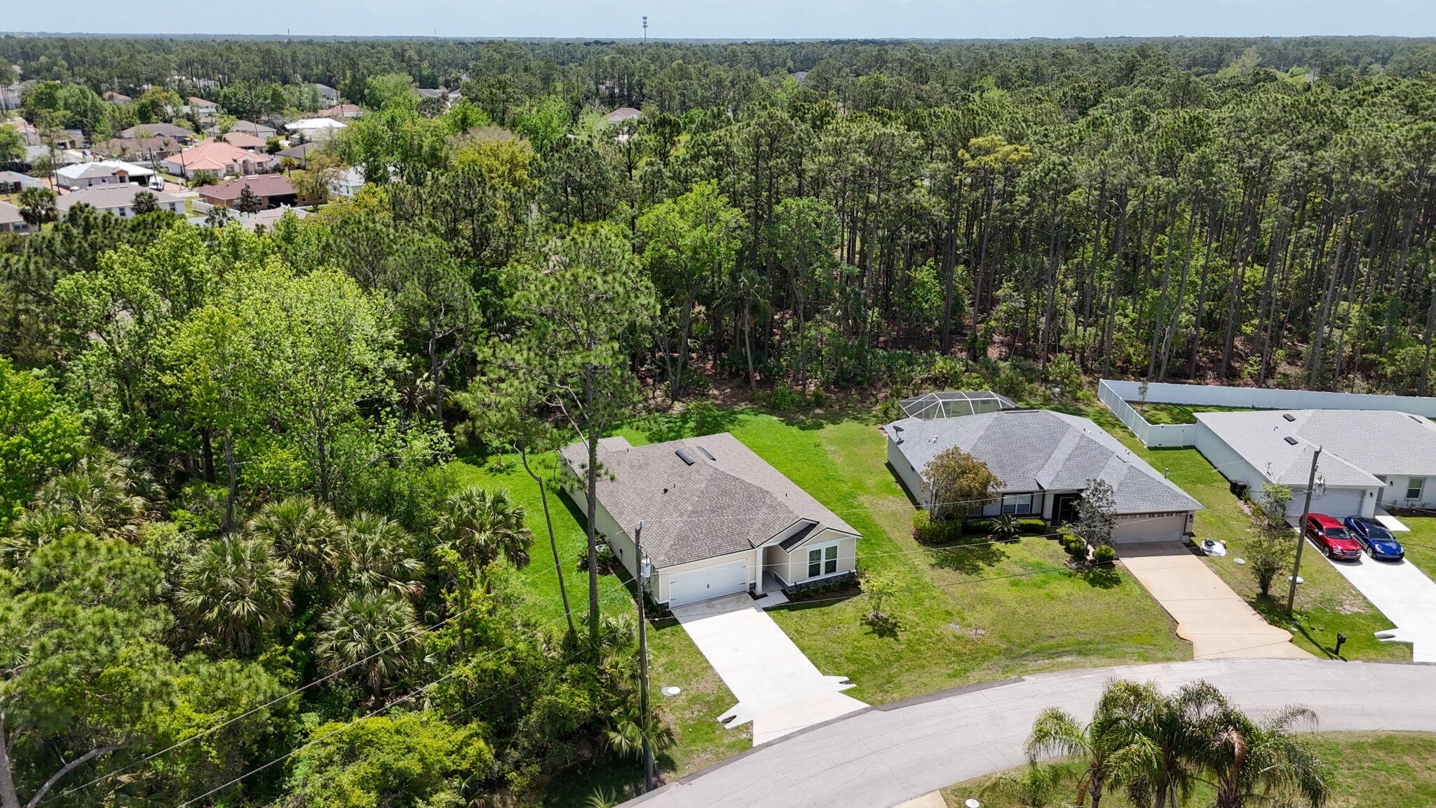 46 Poplar Drive Palm Coast, FL 32164 - Photo 59 of 59 an aerial view of a house with a yard