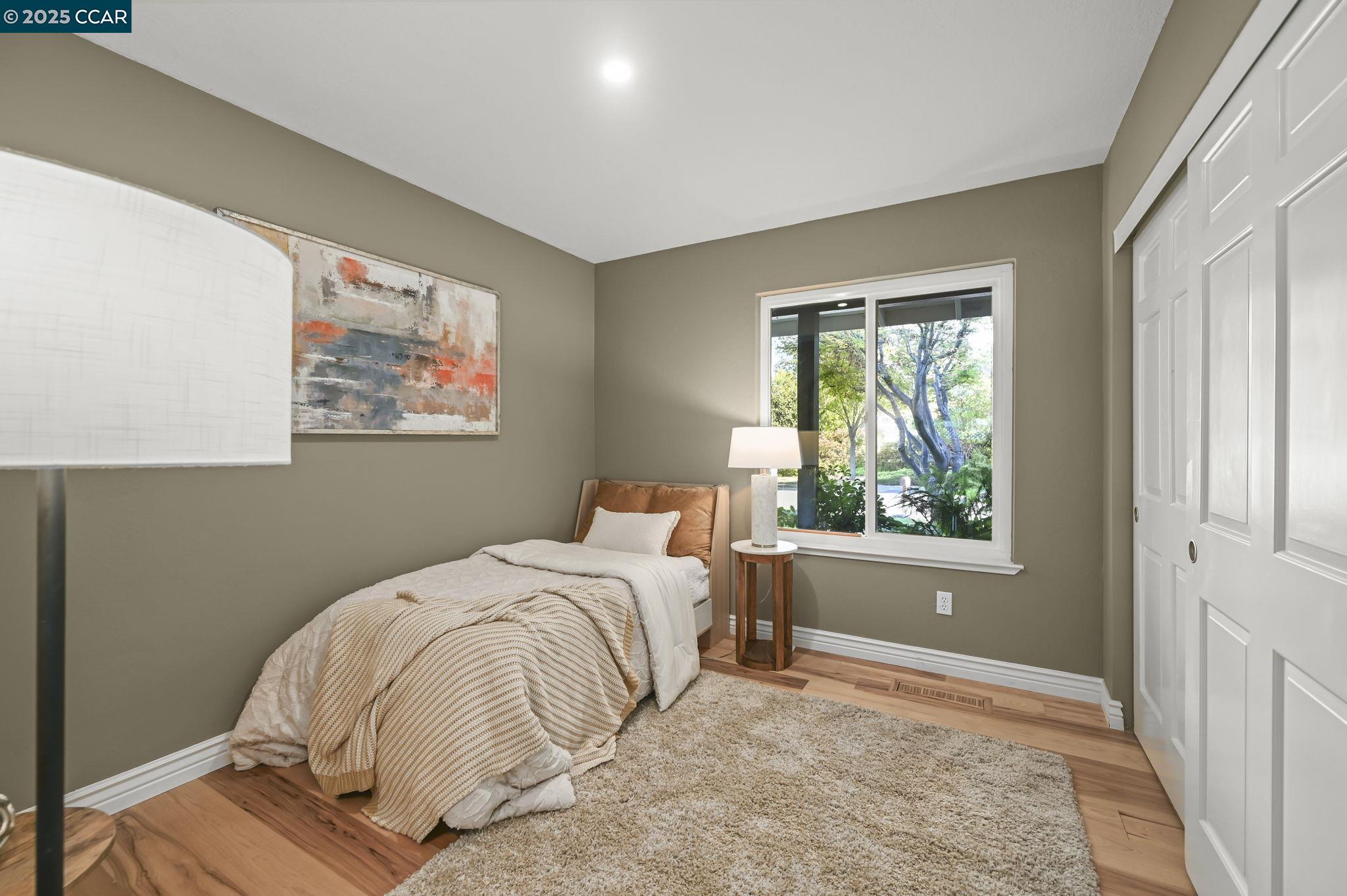 7 Atchinson Stage Road Clayton, CA 94517 - Photo 17 of 37 a bedroom with a bed and a window