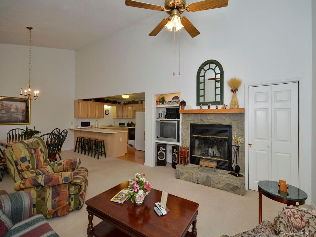 51 Forest Road, Unit 51 Canton, NC 28716 - Photo 3 of 14 a living room with furniture and a fireplace