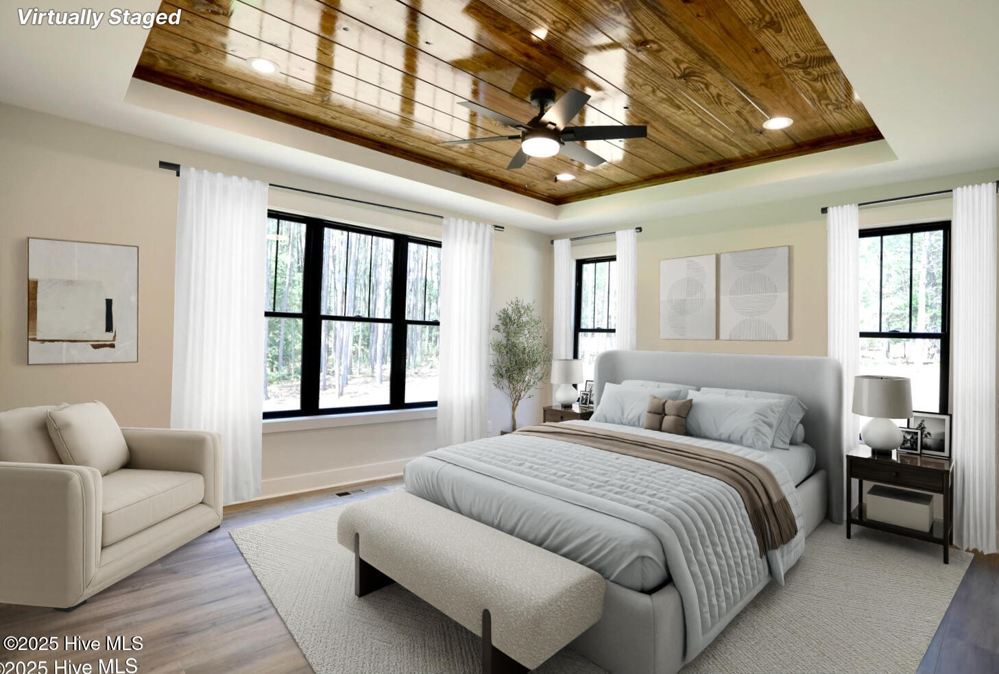 130 Gails Road West End, NC 27376 - Photo 26 of 61 Virtually Staged Primary Bedroom