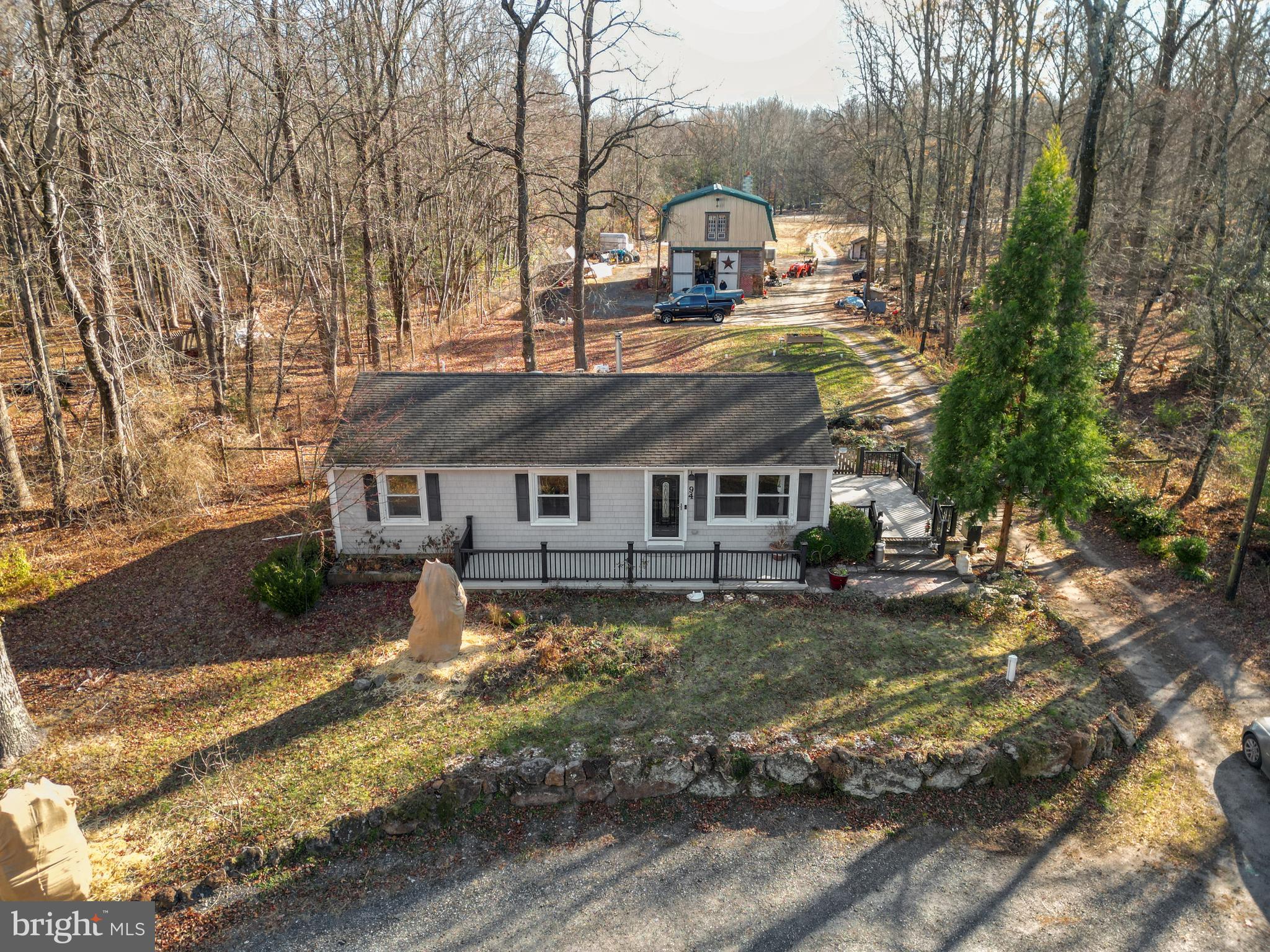 94 Skeet Road Medford, NJ 08055 - Photo 2 of 34 Aerial view of farm