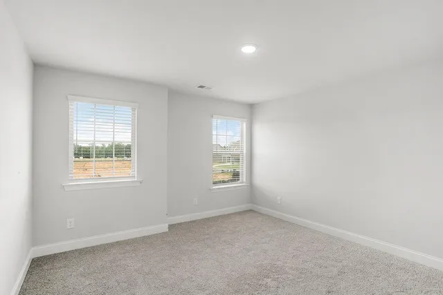 a view of empty room