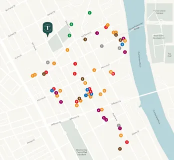 a view of a building with many windows