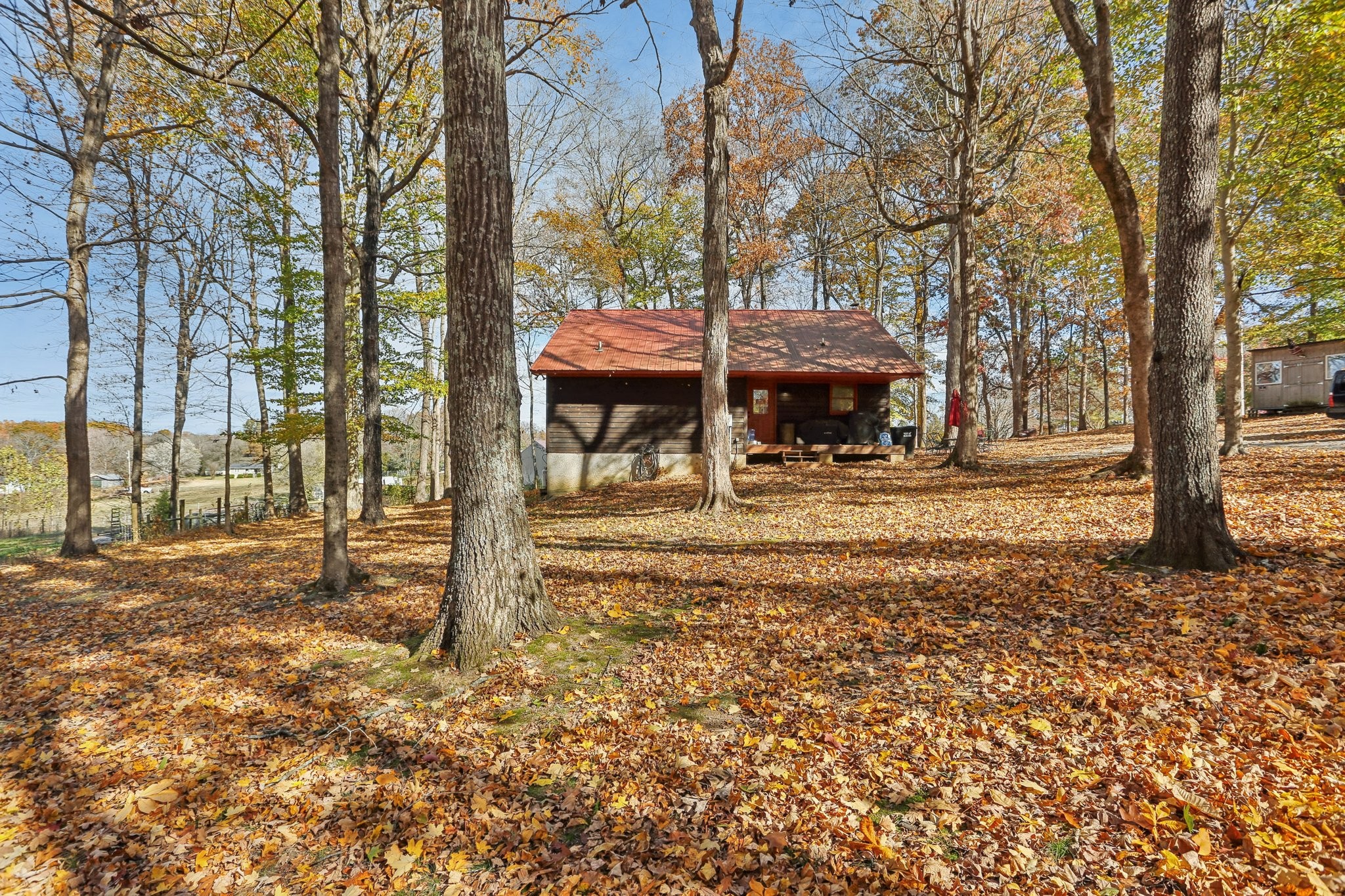 4515 C M Martin Road Springfield, TN 37172 - Photo 26 of 27 a view of a yard with tree s