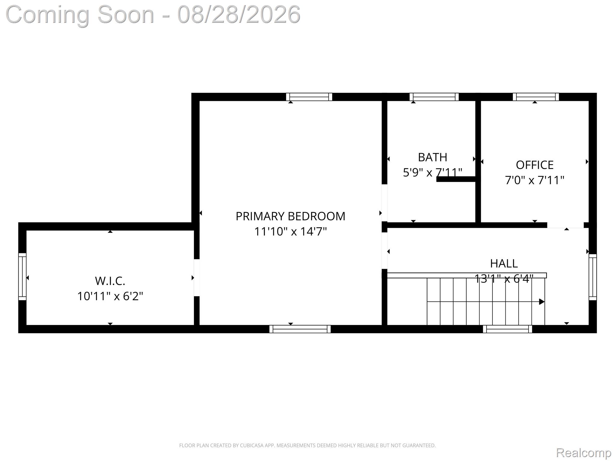 4444 Samoset Road Royal Oak, MI 48073 - Photo 34 of 35 Floor plan - Measurements are reliable, but not guaranteed.