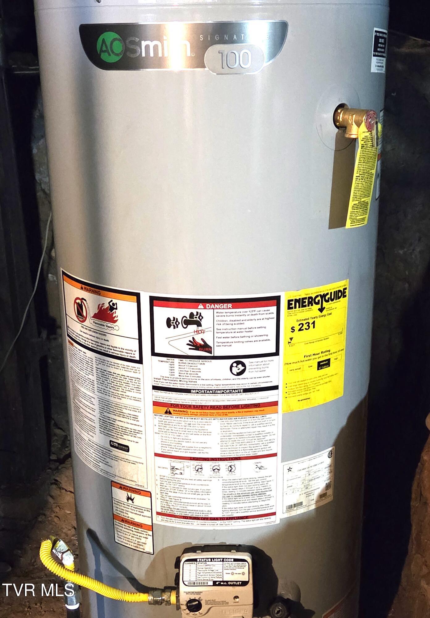 1401 Garden Road Elizabethton, TN 37643 - Photo 17 of 42 06 Basement Newer Water Heater