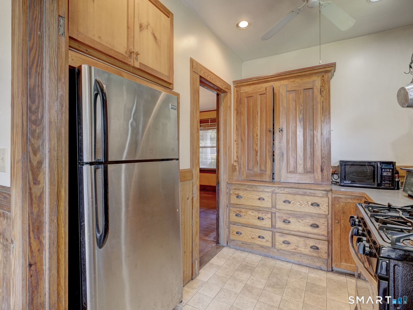 81 Chestnut Street Windham, CT 06226 - Photo 13 of 40 Original Pantry All original woodwork is stunning