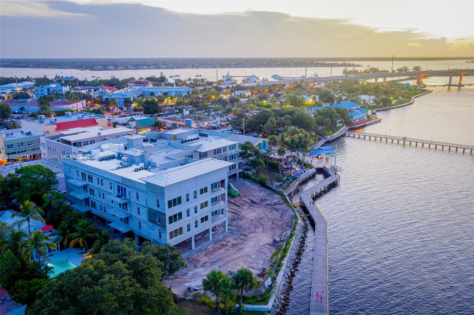 41 Southwest Seminole Street, Unit 207 Stuart, FL 34994 - Photo 12 of 18 a view of a balcony with an ocean view