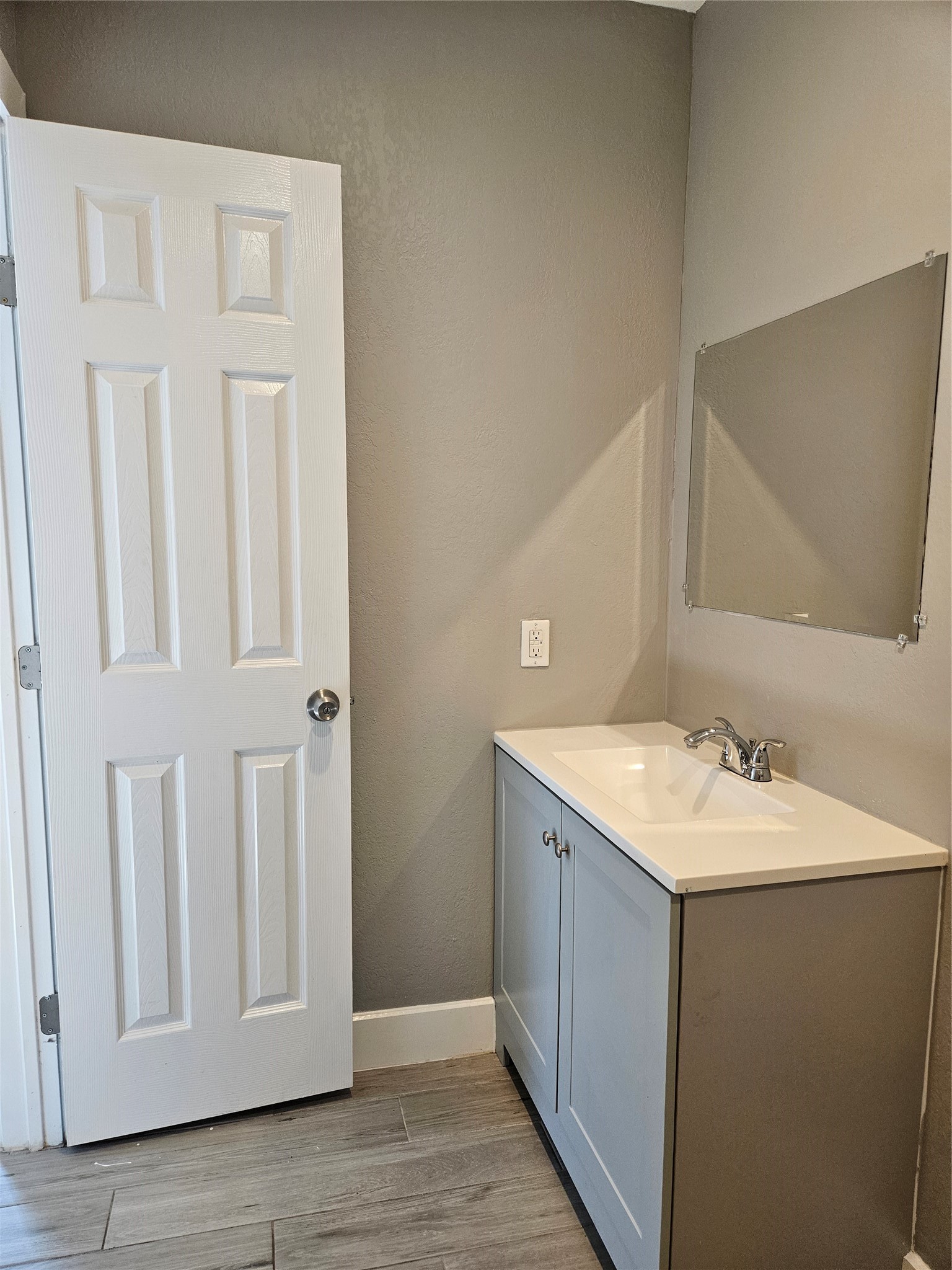 2017 3rd Street Galena Park, TX 77547 - Photo 13 of 23 a bathroom with a sink and a mirror