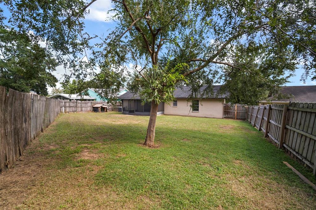 810 Black Knight Drive Valrico, FL 33594 - Photo 40 of 44 a view of a backyard with green space