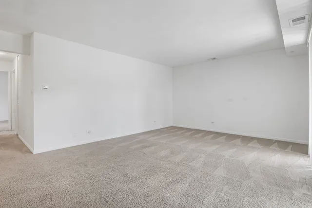 a view of empty room