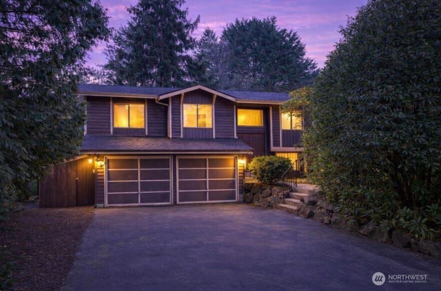 14606 60th Place West Edmonds, WA 98026 - Photo 1 of 27 a view of house with backyard and garden