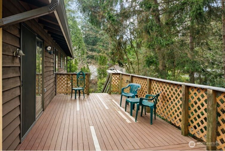 14606 60th Place West Edmonds, WA 98026 - Photo 26 of 27 a view of balcony with furniture and wooden deck