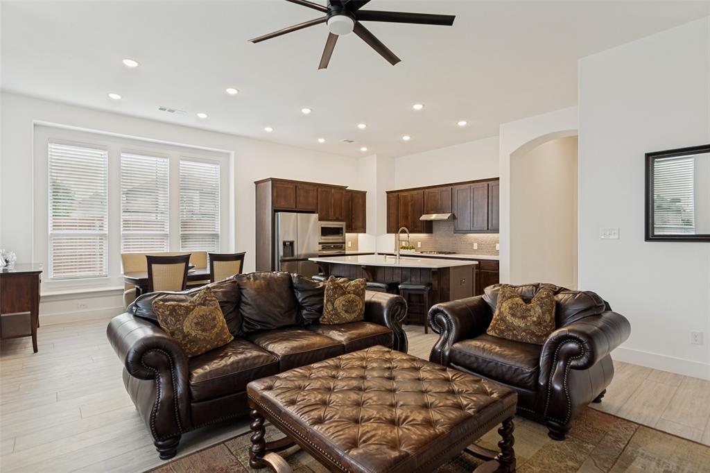 14937 Nightmist Road Aledo, TX 76008 - Photo 9 of 25 view from living area towards kitchen