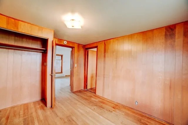 a bathroom with a sink and a shower curtain