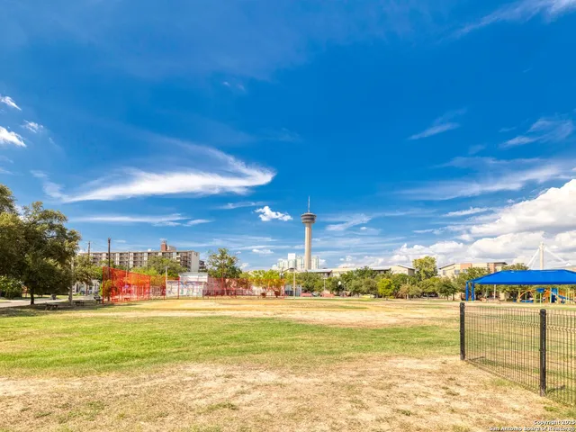 a view of an ocean from a building