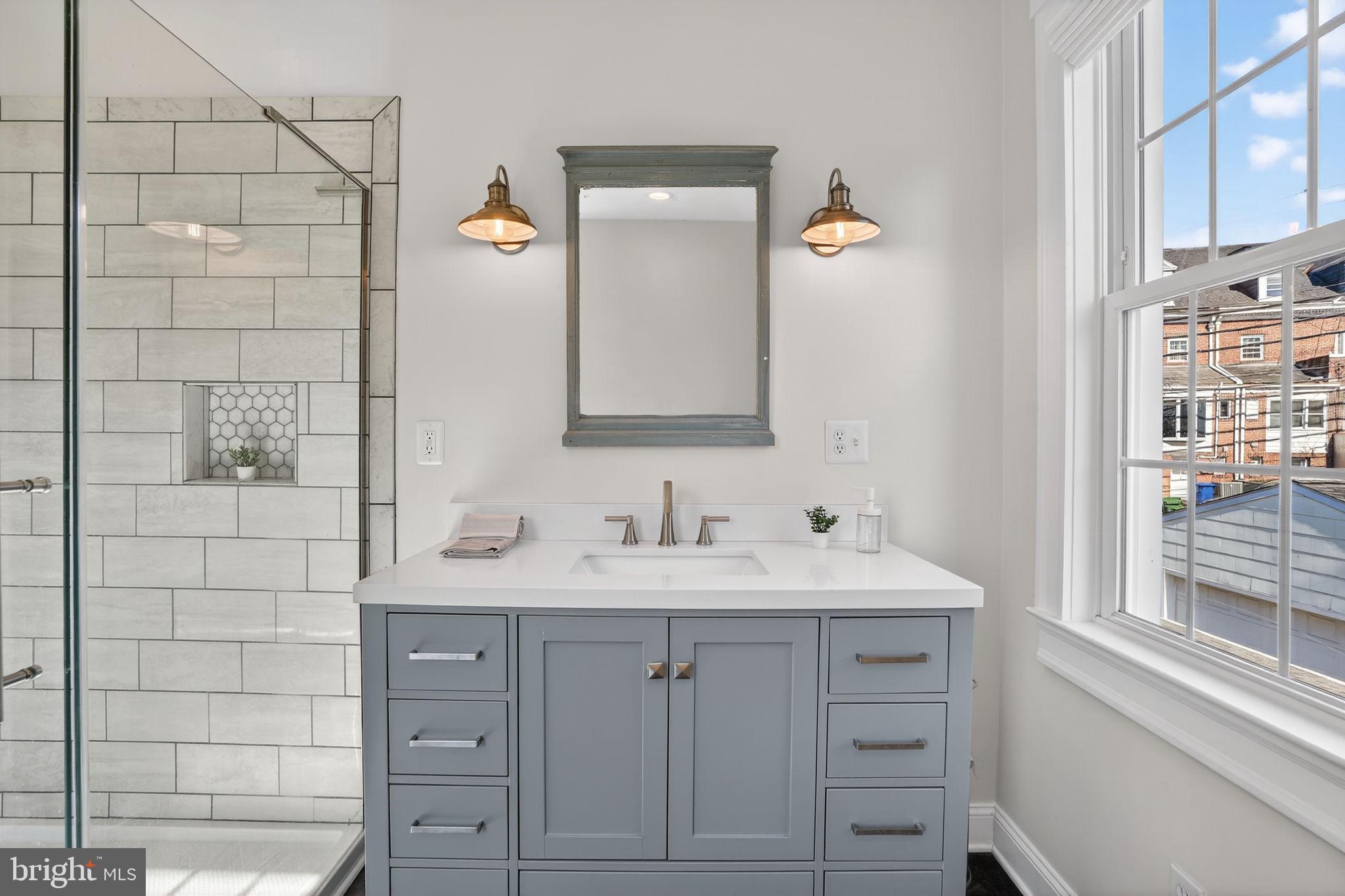 1007 Roland Heights Avenue Baltimore, MD 21211 - Photo 19 of 78 2nd floor primary bath