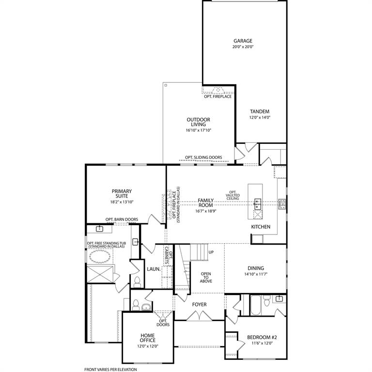 9708 Landmark Trail Denton, TX 76207 - Photo 2 of 3 Sydney Main Level