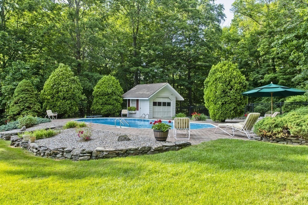 6 Highridge Road Wilbraham, MA 01095 - Photo 5 of 28 a view of a house with backyard and sitting area