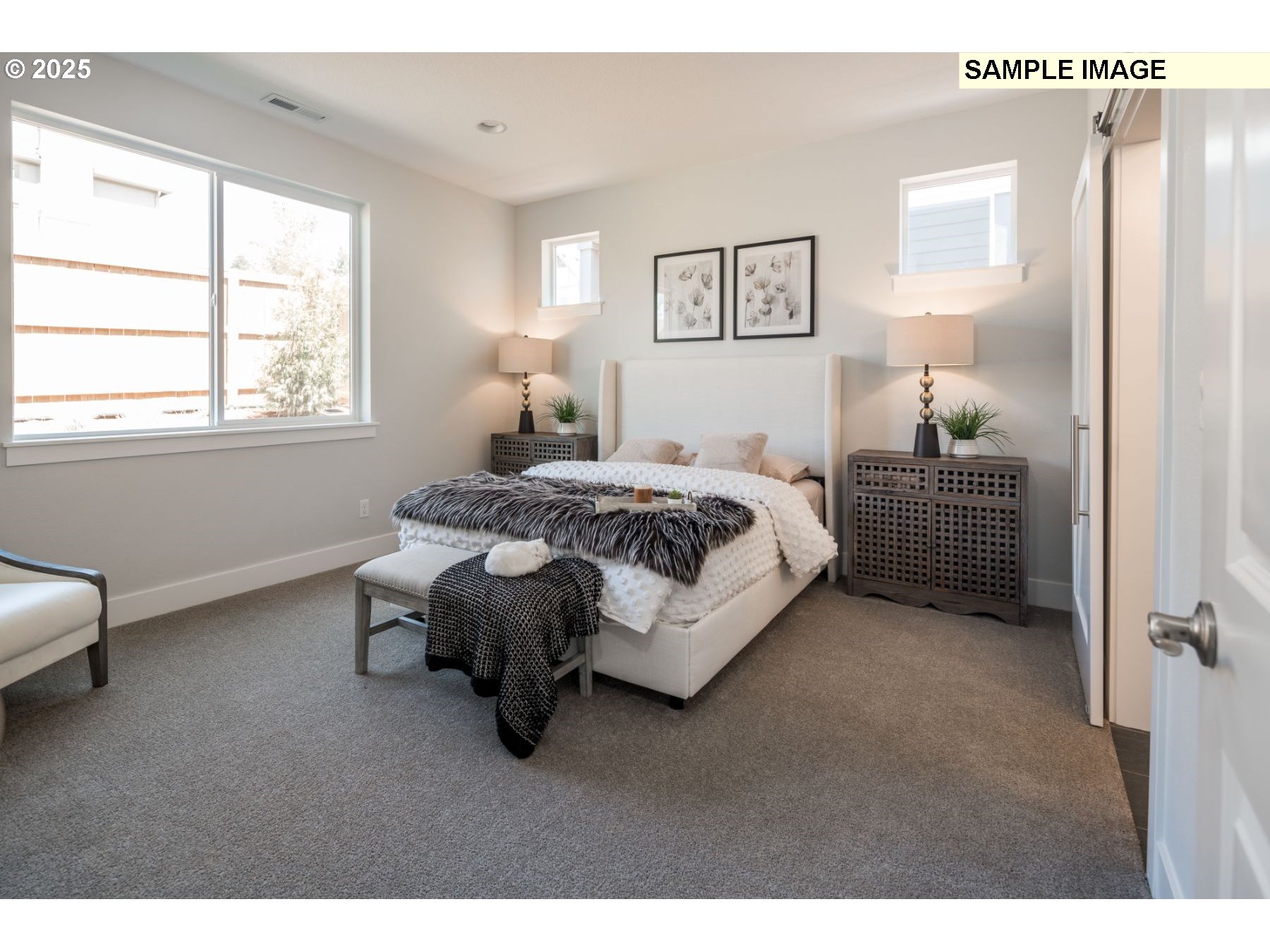 8119 North Hargrave Street Camas, WA 98607 - Photo 8 of 23 a bedroom with a bed and a window