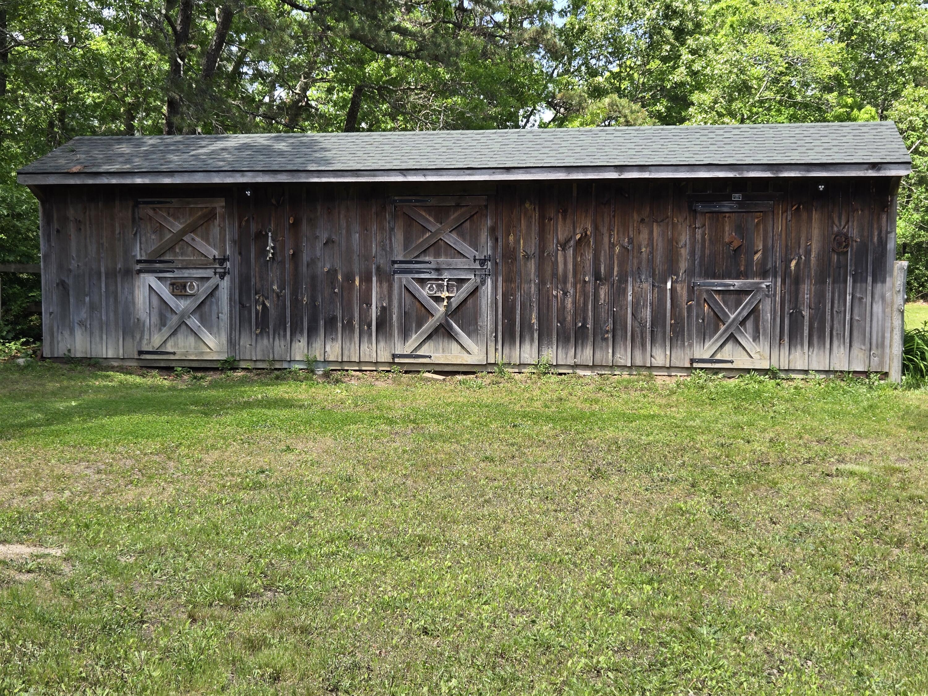 199 Cammett Road Marstons Mills, MA 02648 - Photo 4 of 23 Two Stall Barn with Tack Room