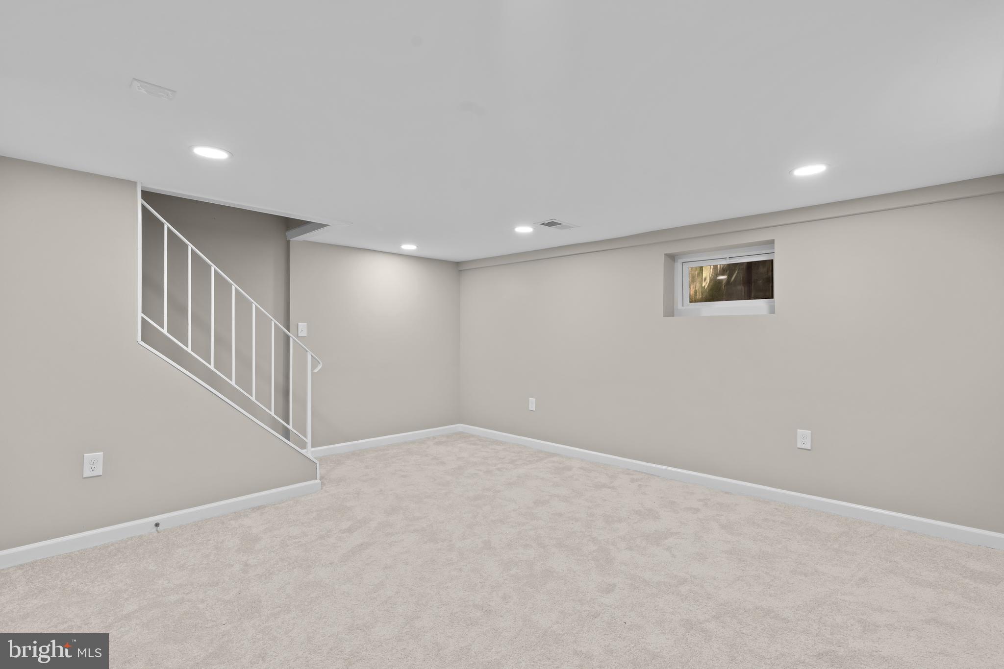4239 32nd Road South Arlington, VA 22206 - Photo 21 of 29 Spacious Basement Living/Recreation Area