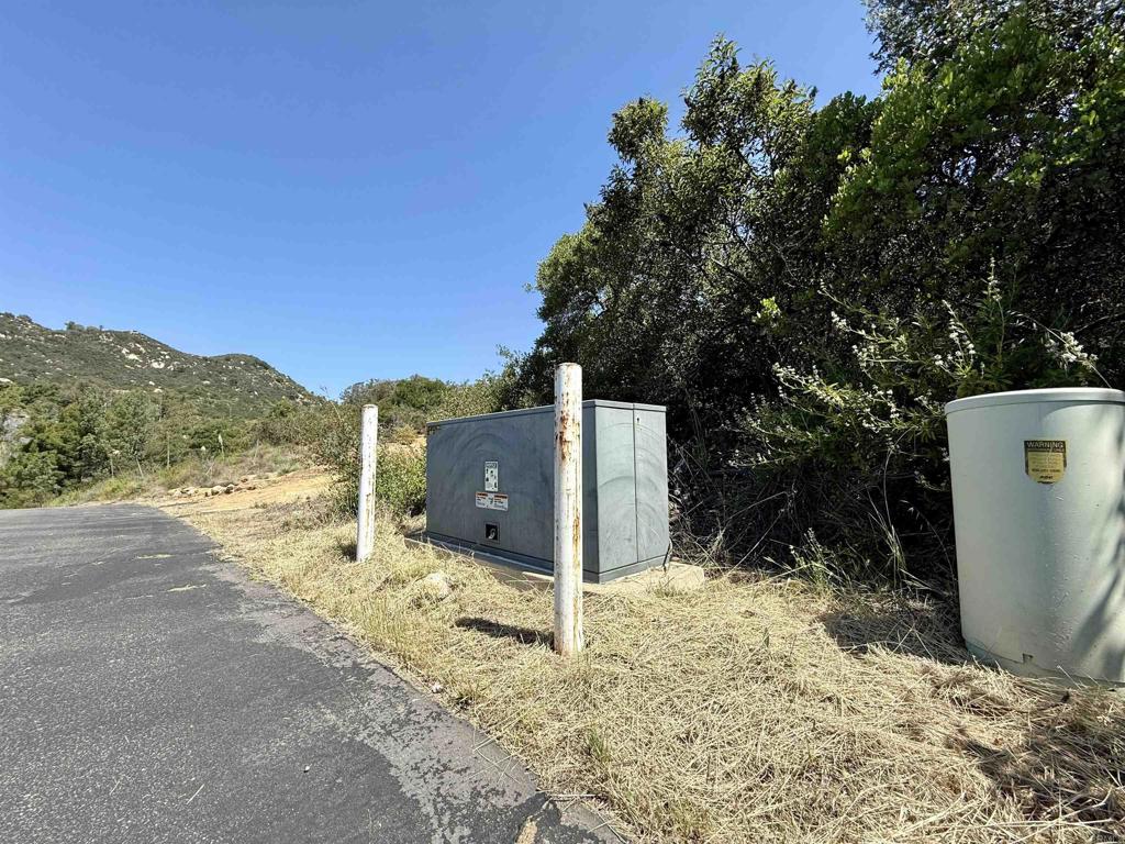 0 Mt Olympus Valley Road Fallbrook, CA 92028 - Photo 18 of 50 Underground power, junction box at the edge of property.