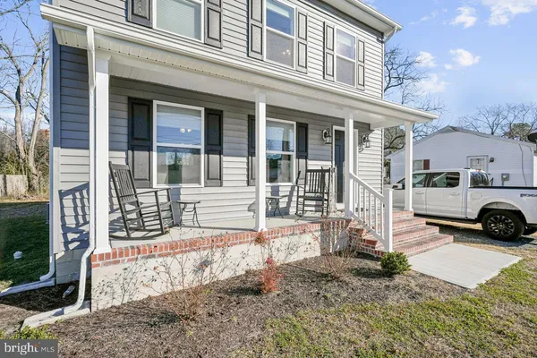 a view of a house with a patio
