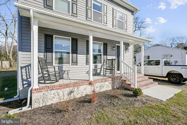 a view of a house with a patio