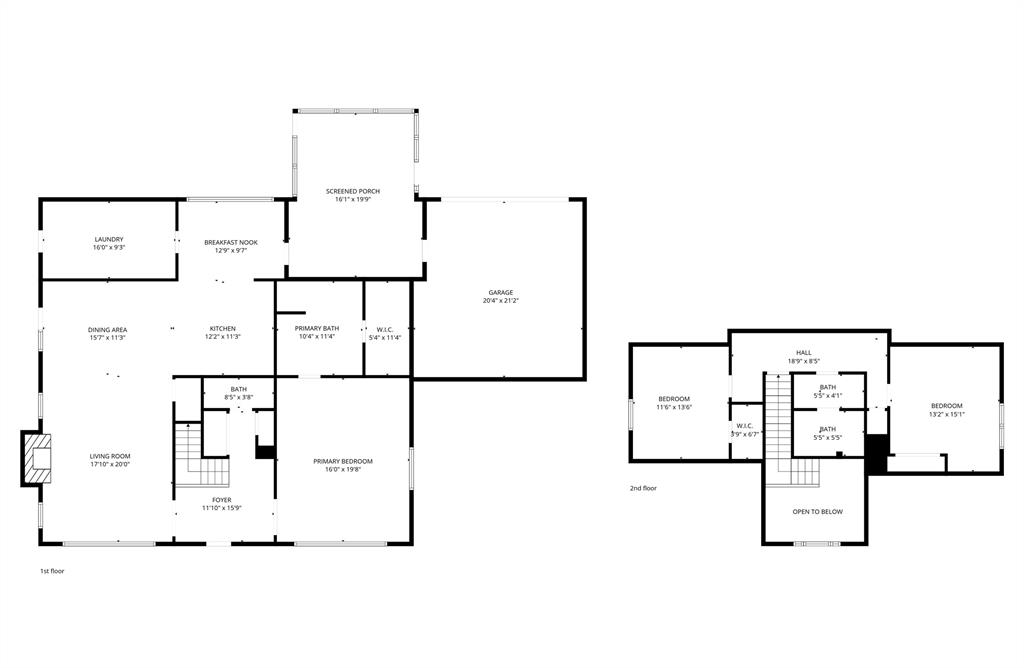 100 Shadle Ridge Court Poolville, TX 76487 - Photo 40 of 40 Floor plan