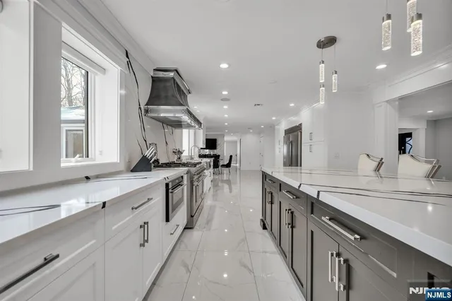 a room with furniture and a book shelf