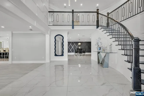 a view of entryway and hall