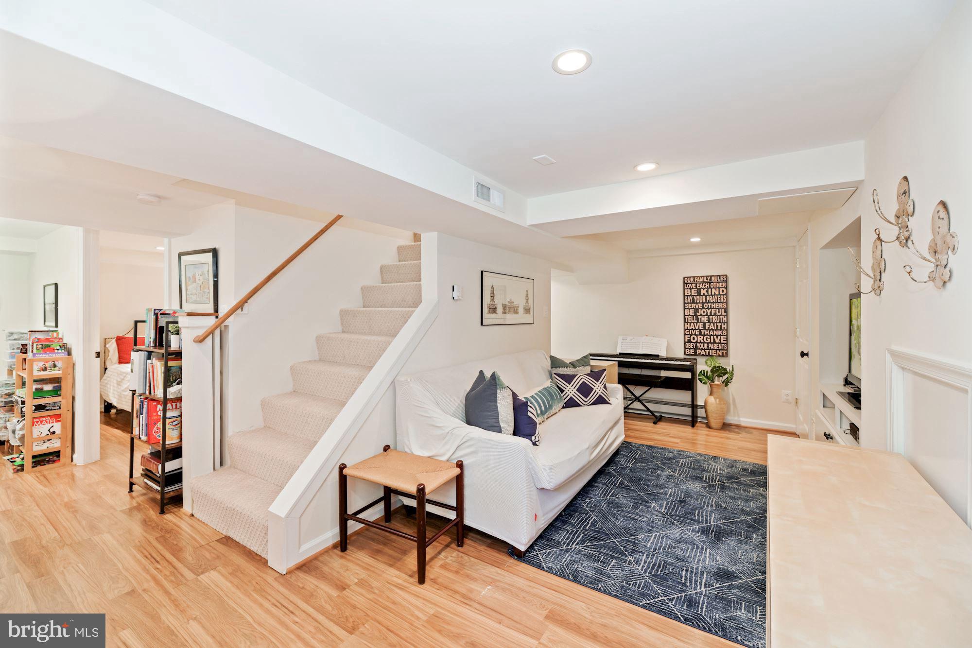 4717 24th Road North Arlington, VA 22207 - Photo 43 of 55 Lower Level Rec Room