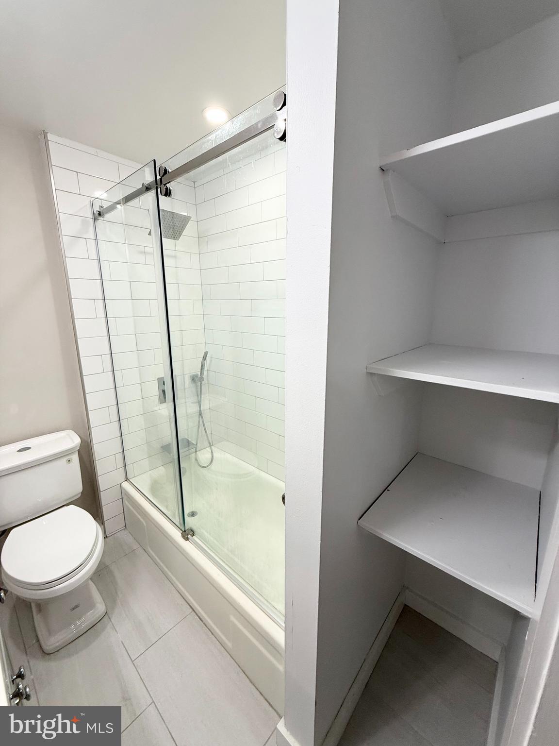 714 West Ritner Street, Unit 1 Philadelphia, PA 19148 - Photo 5 of 9 a bathroom with a toilet and a shower