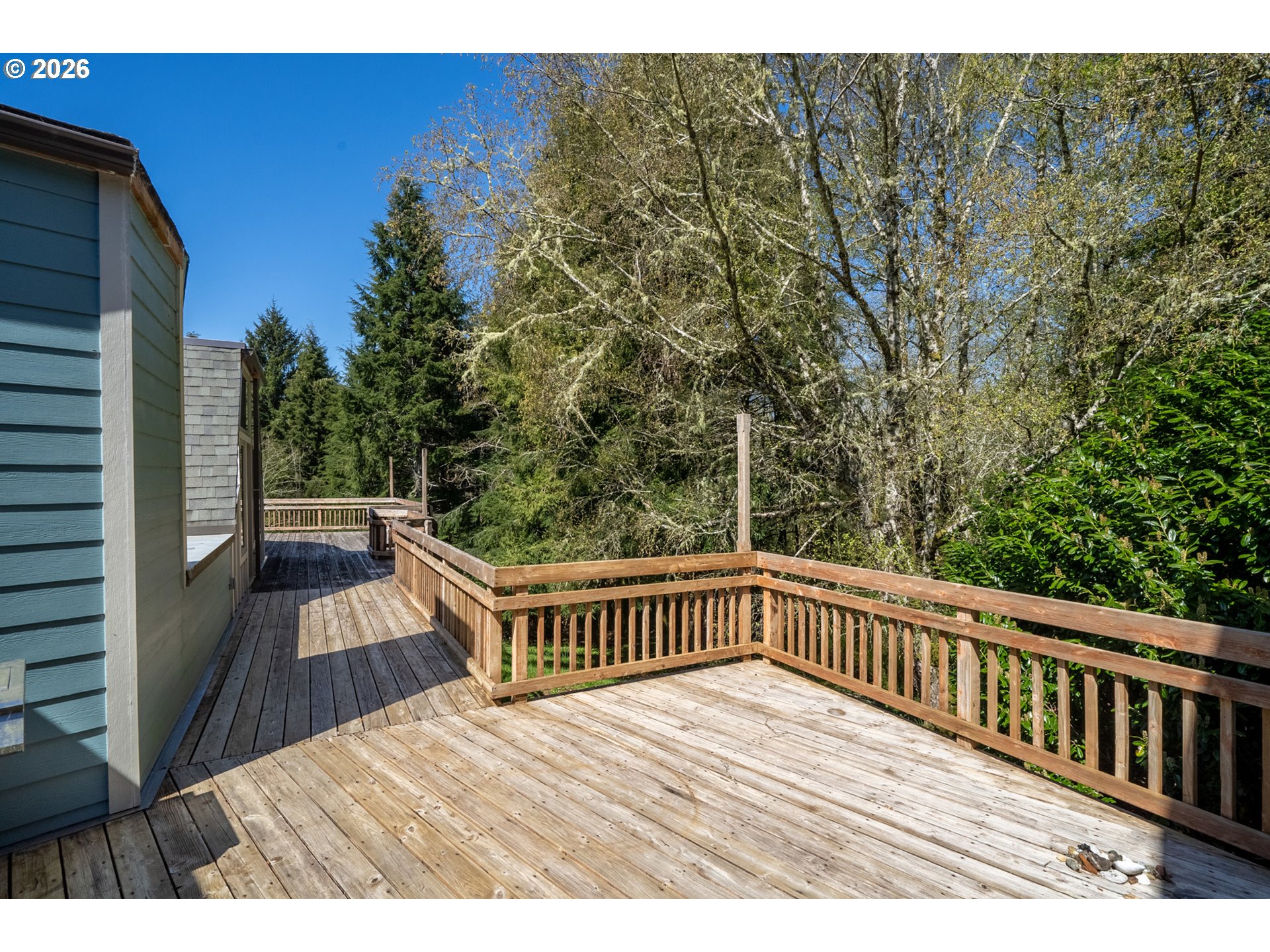 2500 Whiskey Creek Road Tillamook, OR 97141 - Photo 45 of 46 a view of balcony with wooden floor