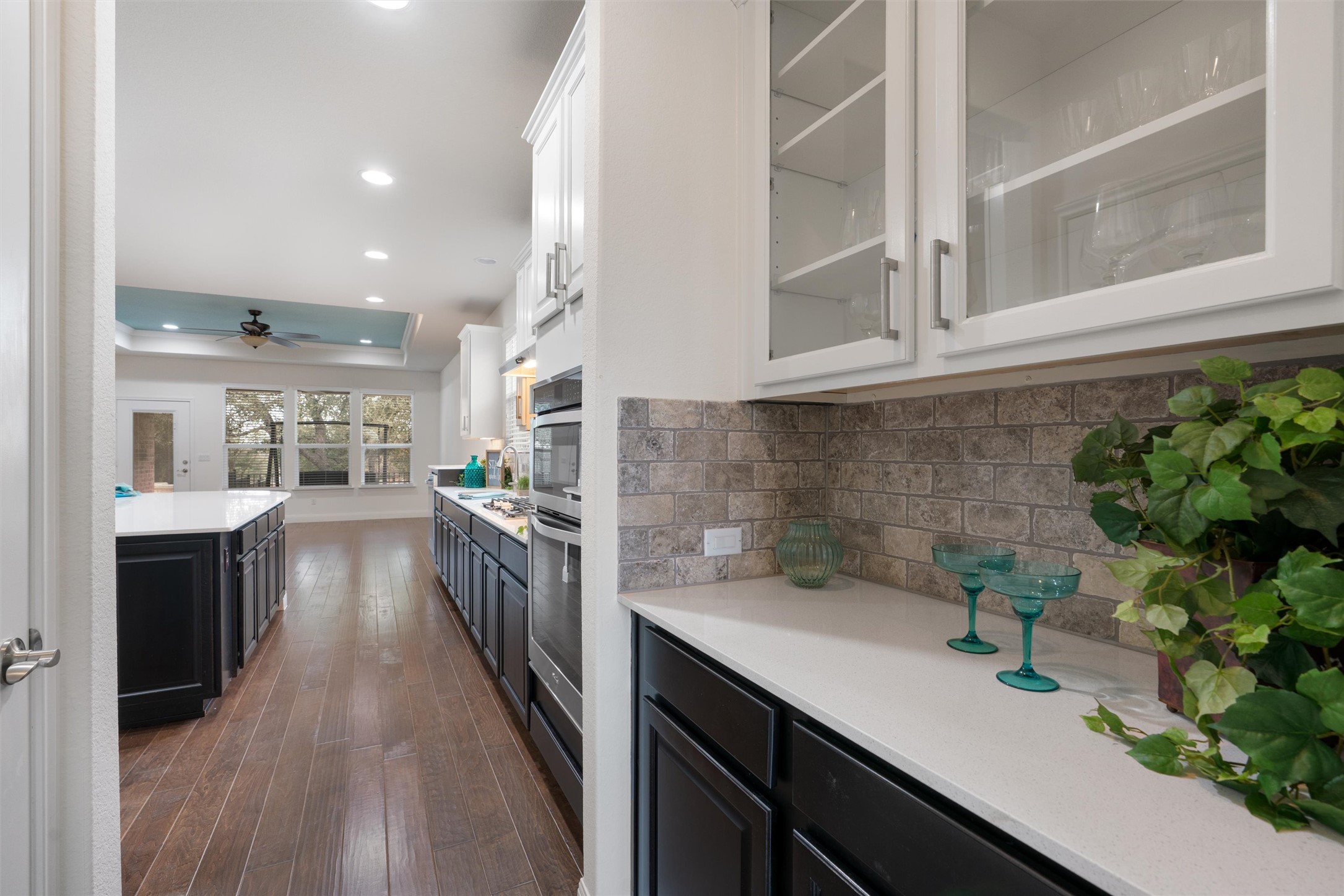 706 Kite Ridge Street Georgetown, TX 78633 - Photo 13 of 37 a kitchen with sink and cabinets