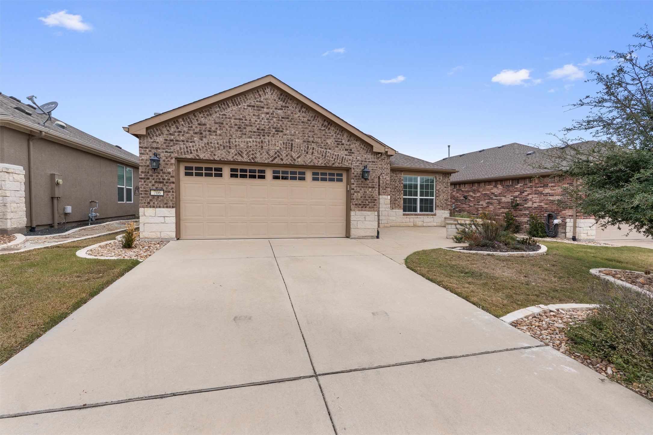 706 Kite Ridge Street Georgetown, TX 78633 - Photo 3 of 37 a view of a house with a yard