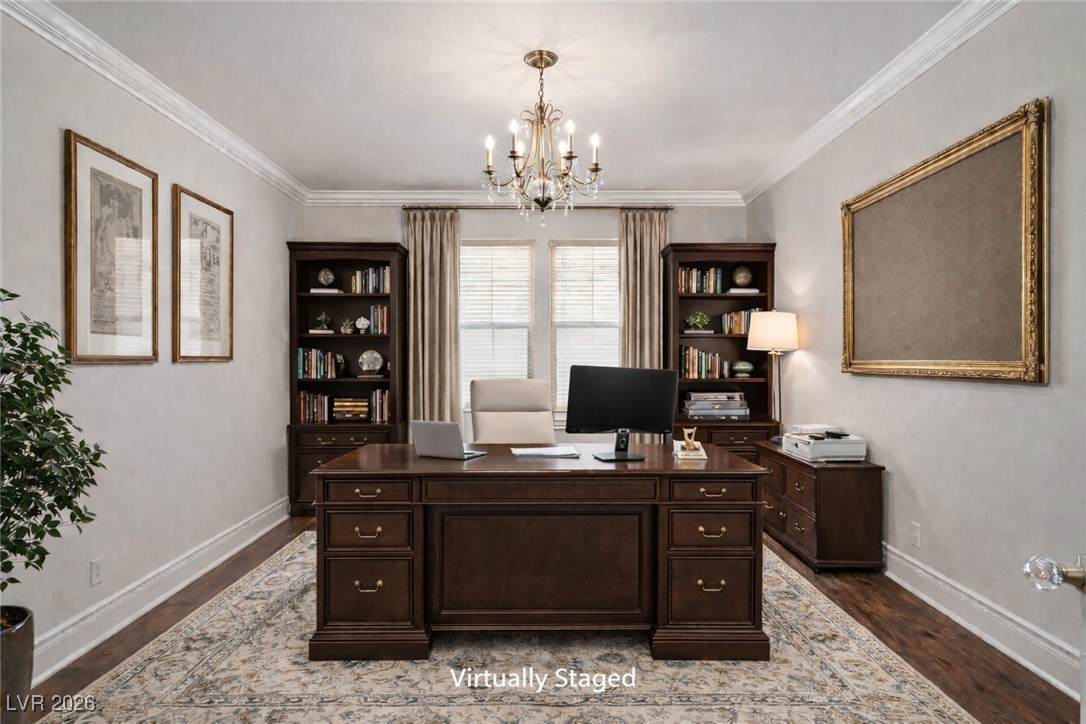 135 Broken Putter Way Las Vegas, NV 89148 - Photo 9 of 40 virtually staged to show this area can also be an offce