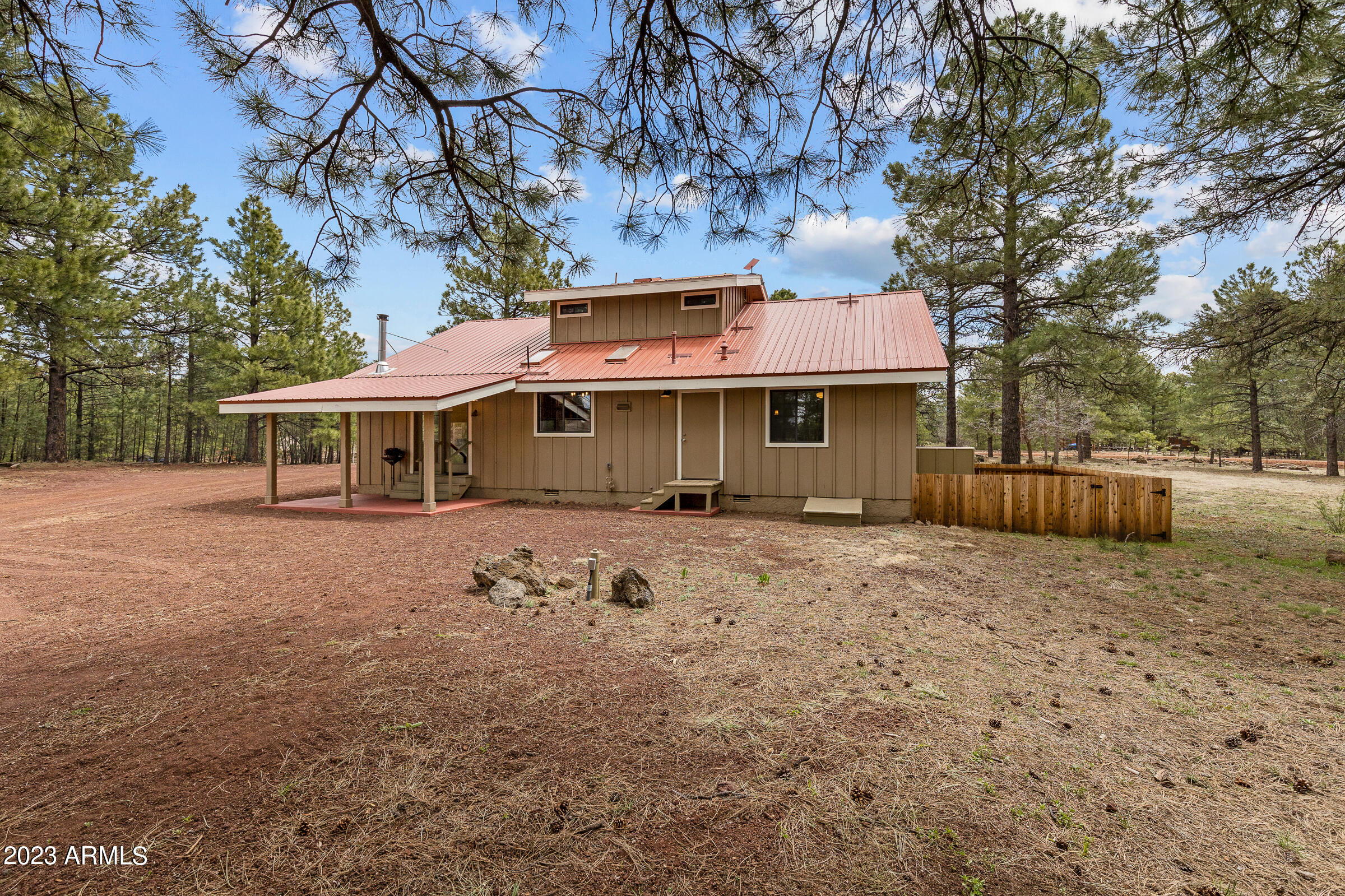356 East Park Road Parks, AZ 86018 - Photo 43 of 47 Back of home