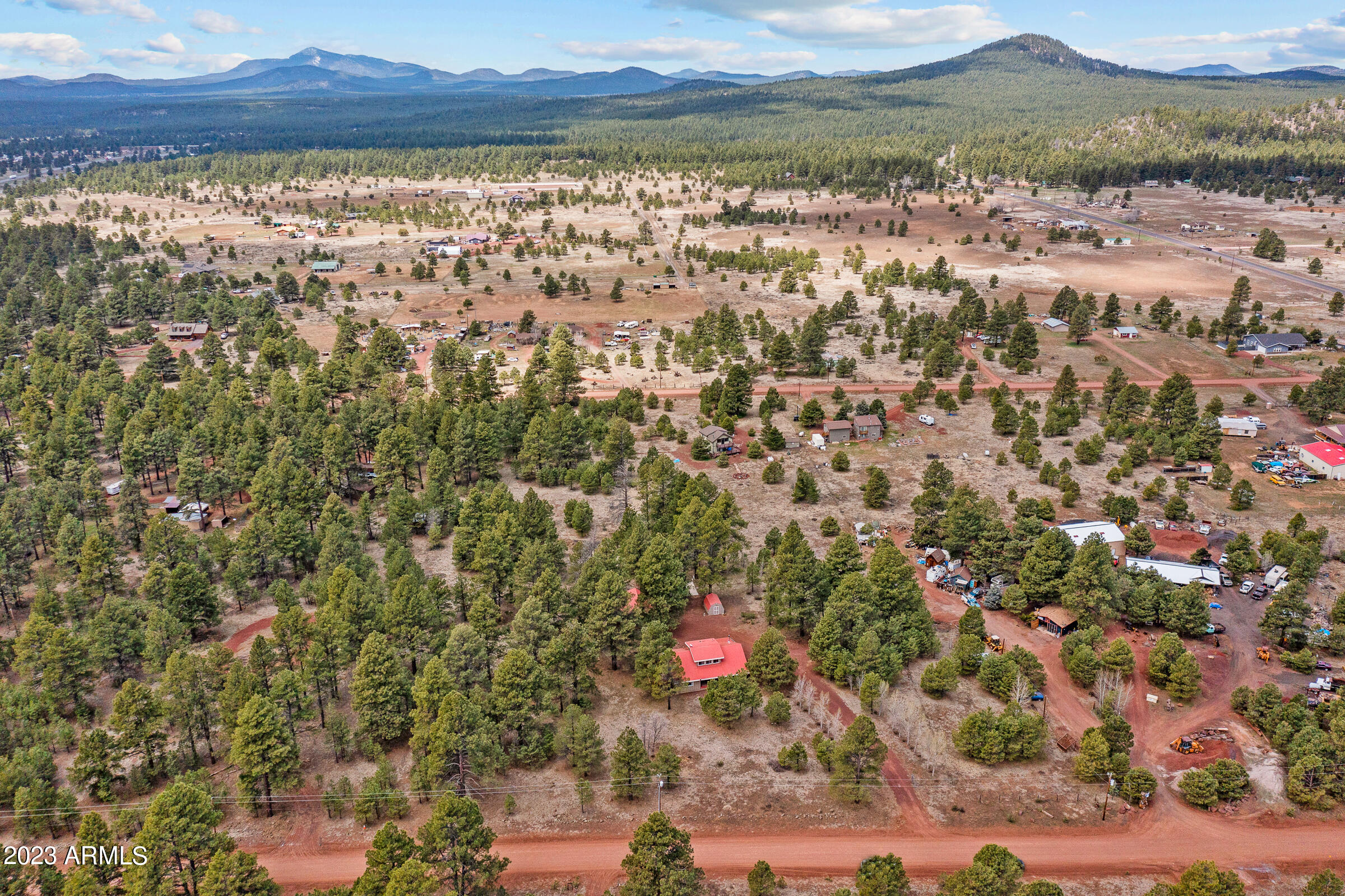 356 East Park Road Parks, AZ 86018 - Photo 44 of 47 Drone