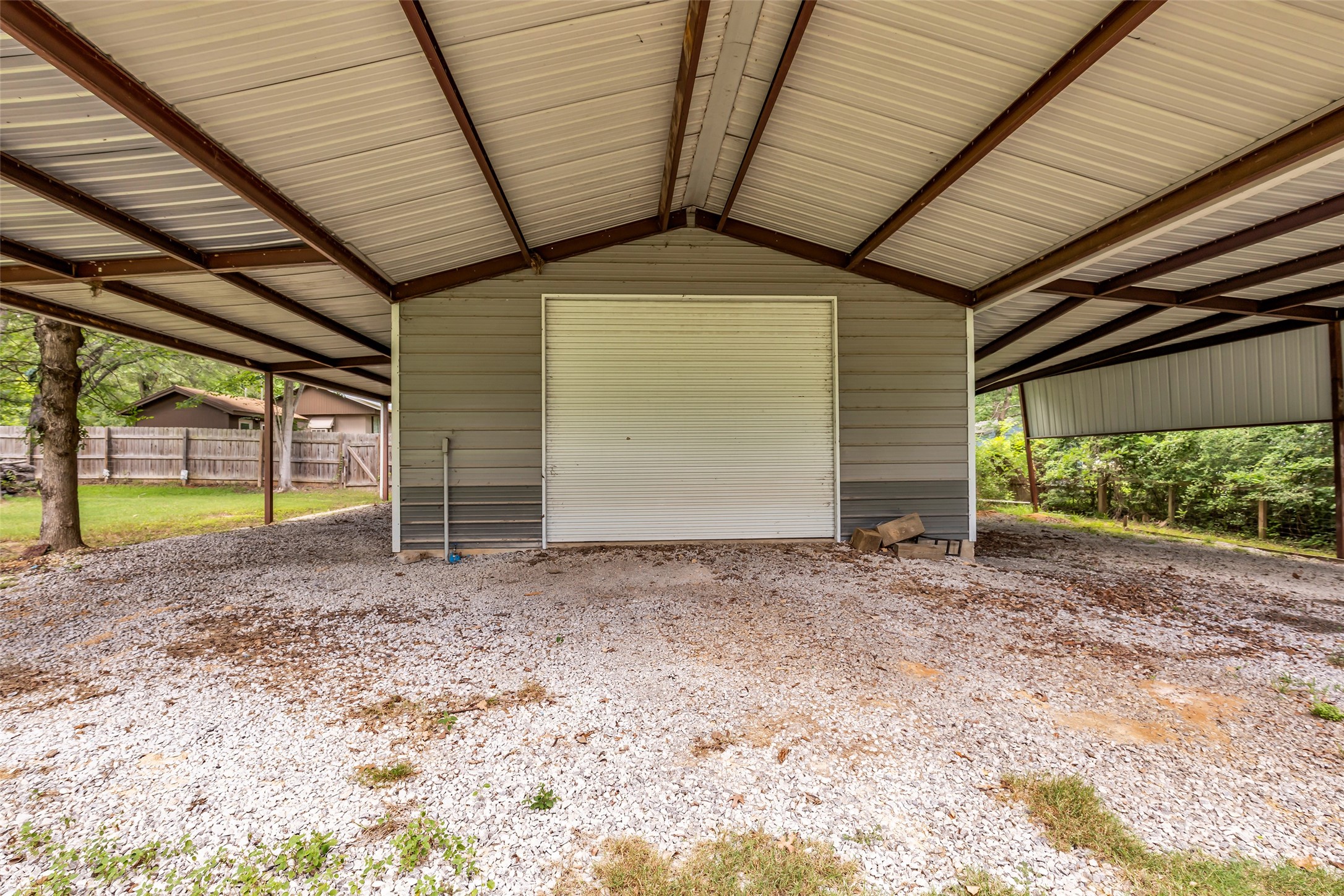 188 Chrissy Lane Trinity, TX 75862 - Photo 3 of 25 a view of a garage