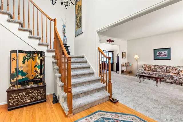 a view of a interior of the house