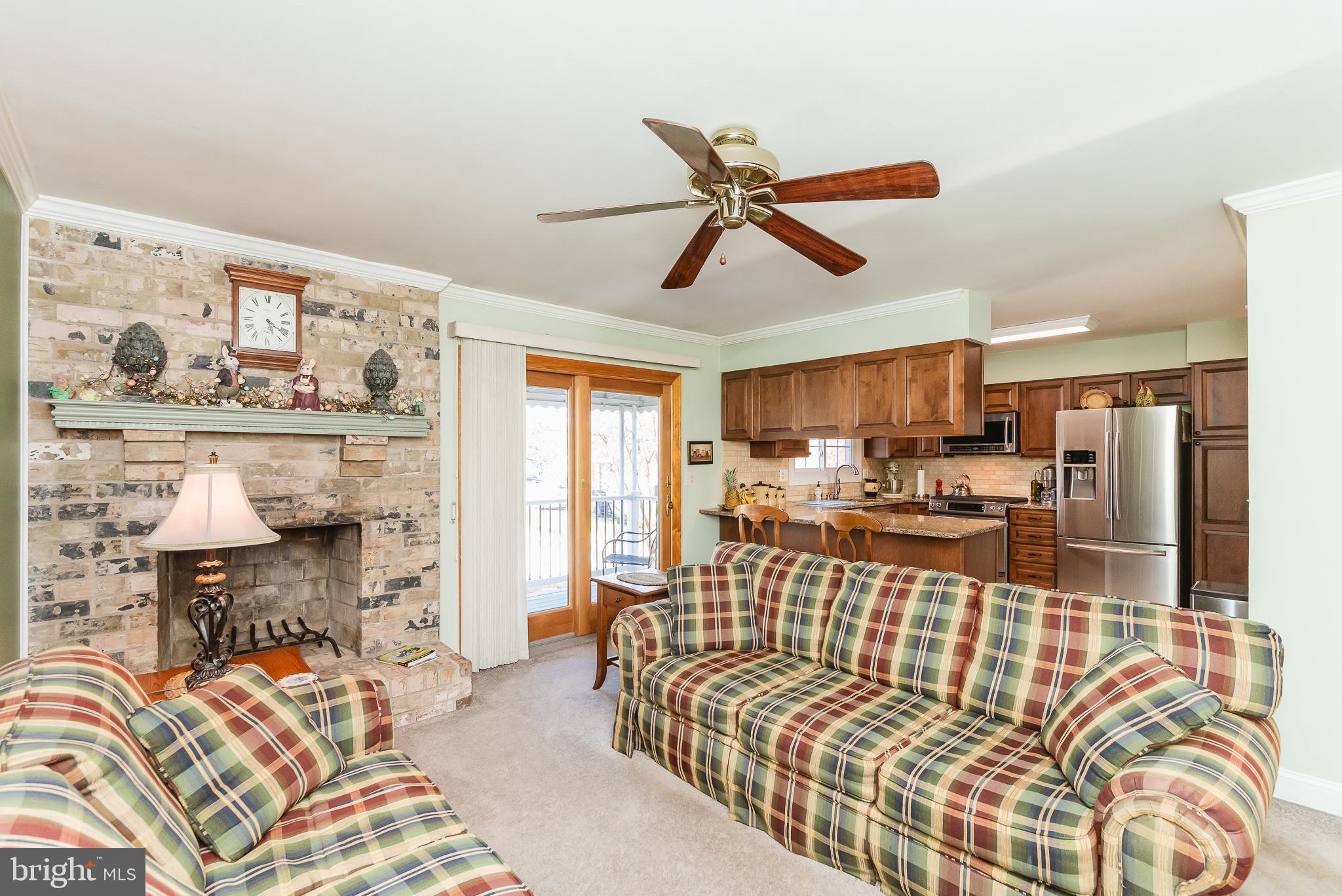 8633 Delegge Road Baltimore, MD 21237 - Photo 34 of 58 Woodburning FP in Family Room