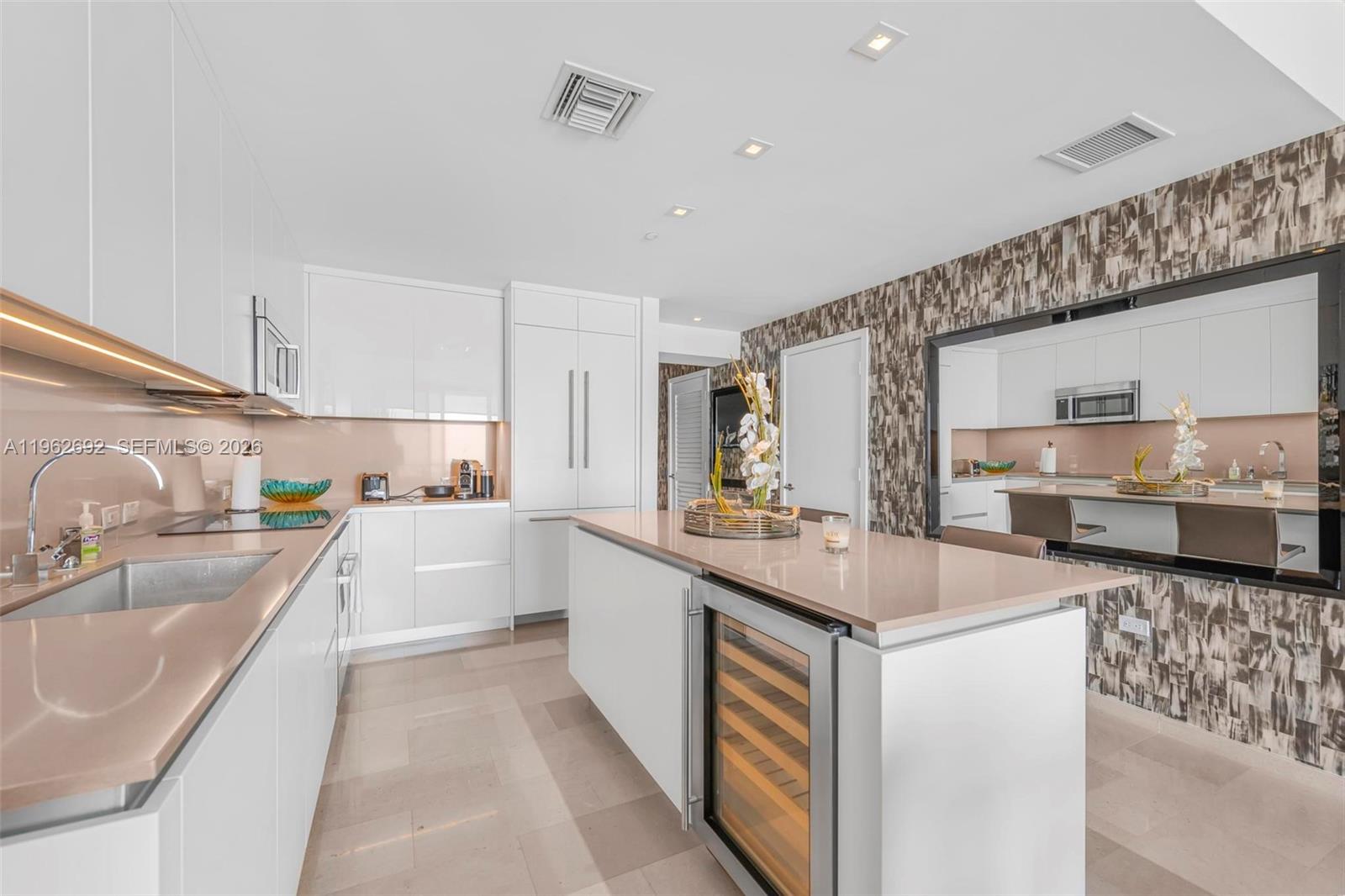 88 Southwest 7th Street, Unit 3806 Miami, FL 33130 - Photo 2 of 24 High end appliances including wine cooler